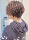 ひし形ショート/前下がりショート/絶壁解消30代/40代【橋本】