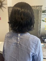 エマニエル(emanuel)&nbsp;レイヤーカット×パーマ