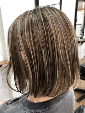 ジブドオブジェ(Jib d'obj) 八尾/ハイライト/髪質改善/酸性ストレート/バレイヤージュ