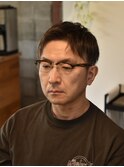 秋髪抜け感アップバング【メンズカット/メンズヘア】