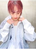 Aimee 町田　ボブレイヤー×チェリーピンク