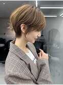 ショートカット/くびれショート/大人美人ショート/ショートボブ