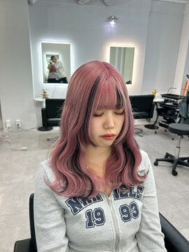 シェイロ(Cielro) 【ホワイトピンク×ブラックエクステ】SAKI