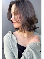 トルネード(TORNADO) 外国人風外ハネボブアッシュグレージュ n12.21