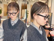 様々なデザインに対応◎【デザインカラー×ボブ】