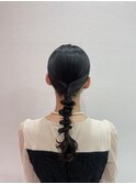 タイト編み下ろし
