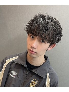 ブランシェ 西松山店 韓国風マッシュシャドウパーマ