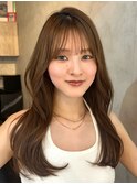 星華,ボブルフ,ネビージュ,小顔,韓国風巻き