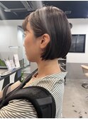耳掛けボブミニボブショートボブ切りっぱなしボブ20代30代40代