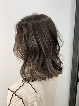 マスカリ(muscali) くびれヘア#ハイライトカラー#アプリコットオレンジグレージュb2