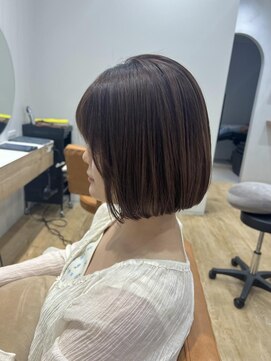 オリバイオハナ(Oli by ohana) ボブ　縮毛矯正