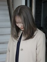 シキ 渋谷(siki)&nbsp;ベージュカラー/ブリーチなしダブルカラー/赤み消し/渋谷/原宿