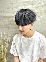 ヘアアンドビューティー クローバー(Hair&Beauty Clover)&nbsp;周りと差をつけるブルーハイライト！