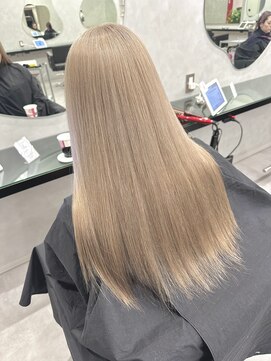 プライズ 成増店(prize) ミルクティーベージュハイトーンブリーチ