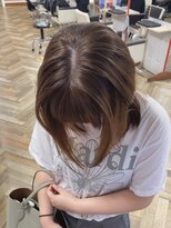 シェパパ サクレクール 中川店(chez papa)&nbsp;ブリーチなし透明感カラー