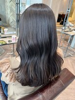 フィガロ ウメダ(FIGARO UMEDA)&nbsp;ロング韓国ヘア顔周りレイヤー美髪髪質改善