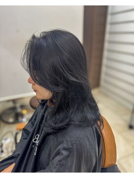 ラックスビー マーレ 沖縄うるま店(LUXBE mare) ミディアムレイヤーカット