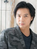 トニーアンドガイ メン 与野駅前店(TONI&GUY MEN)&nbsp;30代40代爽やか黒髪ビジカジかき上げ社会人メンズショートk与野