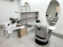 《全席半個室空間での施術》