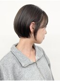 【松戸　松田】ショートボブ　似合わせカット　ダークブラウン