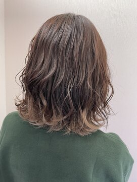ヘアーディア みどり店(Hair...DiA) ベージュグラデ×くびれ外ハネボブ