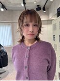 ダブルカラー＆ブリーチ/ウルフレイヤー/三毛猫ミックスカラー