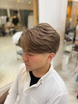 ティーズヘアー(T's HAIR)&nbsp;ニュアンスフェザー【ミルクティーベージュ】