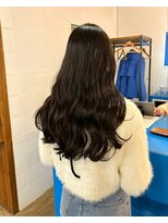 アズグロウ エクラ(AS GROW 'eclat) ダークアッシュナチュラルくびれロング