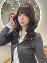 アプリ 大宮西口(appri)&nbsp;９韓国風ロングレイヤー顔まわりカット前髪艶髪透明感カラー