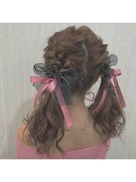 ヘアセットアリエス(aries) ツインテール