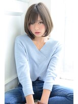 ジュール(Jule)&nbsp;◎透明感　20代30代◎お手入れ簡単大人かわいいワンカールボブ♪