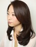 【新規】白髪染めヘアカラー(全体染め)+セルフブロー¥3300⇒¥2750　