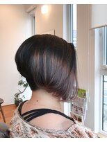 リズム オーガニックヘアサロン(rizm.ORGANIC HAIR SALON) デザインショート　アシンメトリー