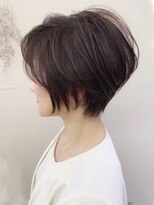 アヴァロン(AVALON)&nbsp;30.40代にオススメ！立体感ミセスショート×イルミナベージュ