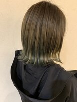 ビーエリア 本店(BE AREA)&nbsp;ハイライト、オリーブグレージュ