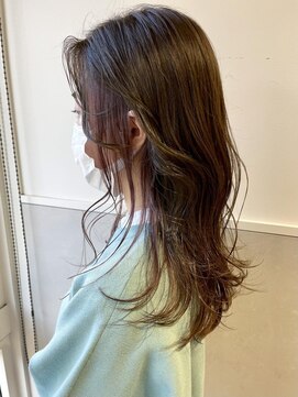 バブ バイネオリーブ(Bab by neolive) インナーカラー☆ミディアムスタイル