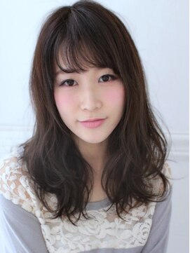 アグ ヘアー トーチ おいらせ町店(Agu hair torch) 《Agu hair》Aライン甘めラフウェーブ