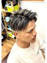 ヘアスタジオ ロメオ(hair studio Romeo) 大人ハイライトフェード