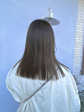 ディーヴァヘアーエズ(DIVA hair Eze) 【kotone】切りっぱなし*オリーブベージュ