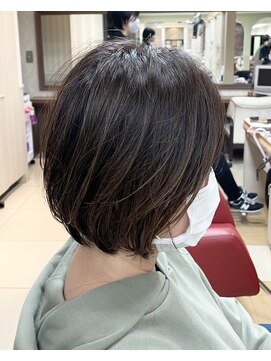 ヘアークリアー 春日部 大人可愛いグラデーションボブ/トップボリューム/30代40代50代