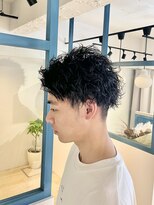 ラソニシカサイ(Lazo nishikasai)&nbsp;ツイストスパイラルツーブロショート