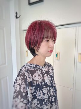 アデプト 綾瀬店(adept) アンブレラカラー/ピンク【綾瀬/北千住/亀有】