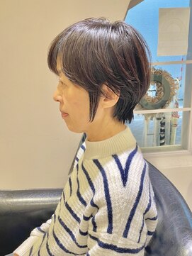 シェル 国分寺(shell) グレージュカラー/ボブウルフ/黒髪/ココアベージュ