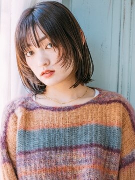 ポイントファイブバイソレイユ 藤沢店(.5 by SOLEIL) レイヤー姫カットボブ