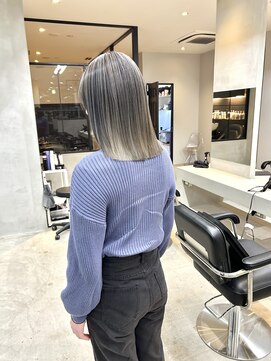 ムード タテマチ(mood tatemachi) ホワイトバレイヤージュ◎