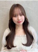 *20代30代40代◎小顔シースルー前髪レイヤーカット