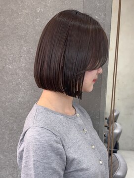 ロンド 表参道店(Lond) ◇ボブ 縮毛矯正 顔周りカット 表参道 髪質改善