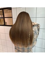 オグジュアリー 表参道(aux.)&nbsp;ミルクティーベージュ/前髪［表参道/表参道駅］