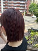 ブリーチ1回×チェリーレッド