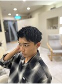 黒髪スパイキーショート!